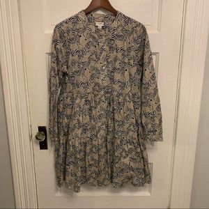 NWOT Cotton Zebra Print Dress